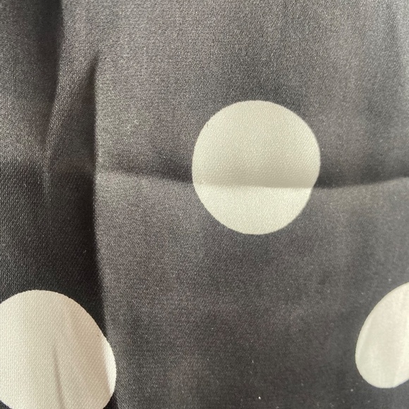 VILA CLOTHES SIZE SMALL POLKA-DOT TOP - Picture 2 of 6